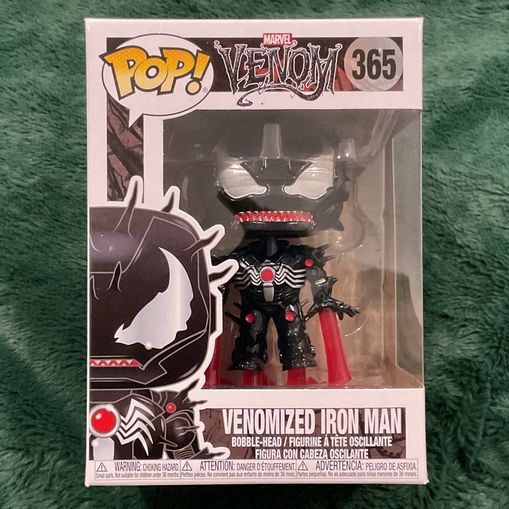 Funko Venomized Iron Man Black and Red Figure